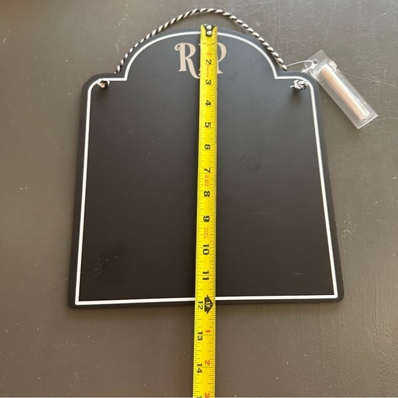 RIP Tombstone Challboard Target Dollar Spot Halloween Decoration Funny Sign - Picture 3 of 8